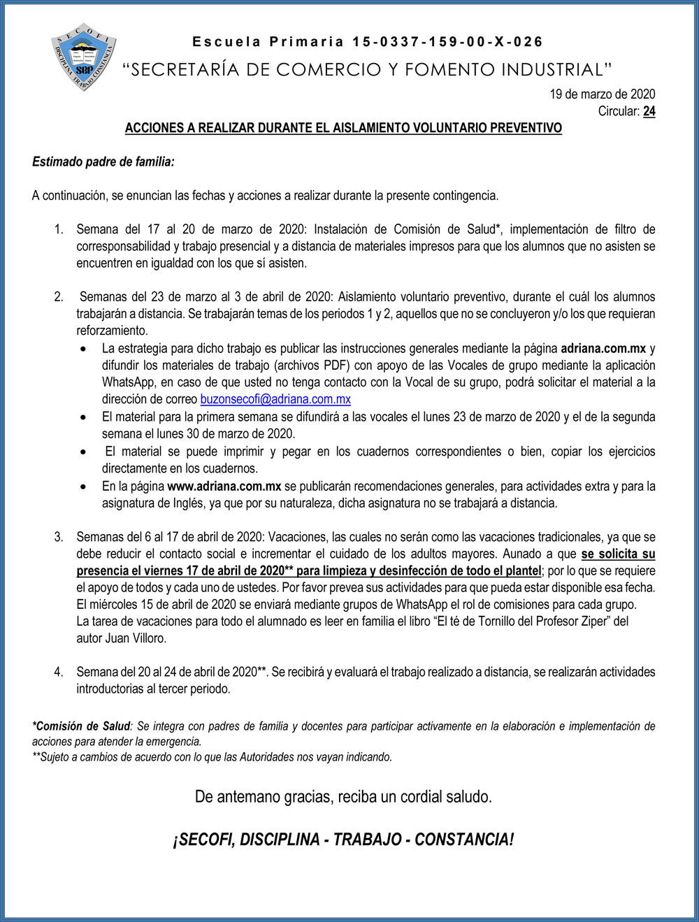 Circular 23